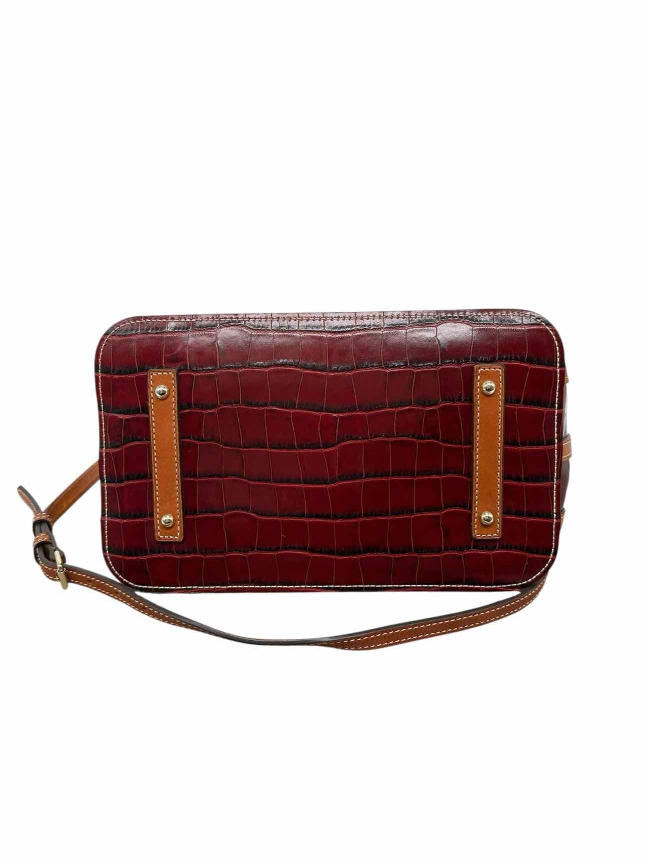 Dooney & Bourke Croco Embossed Satchel