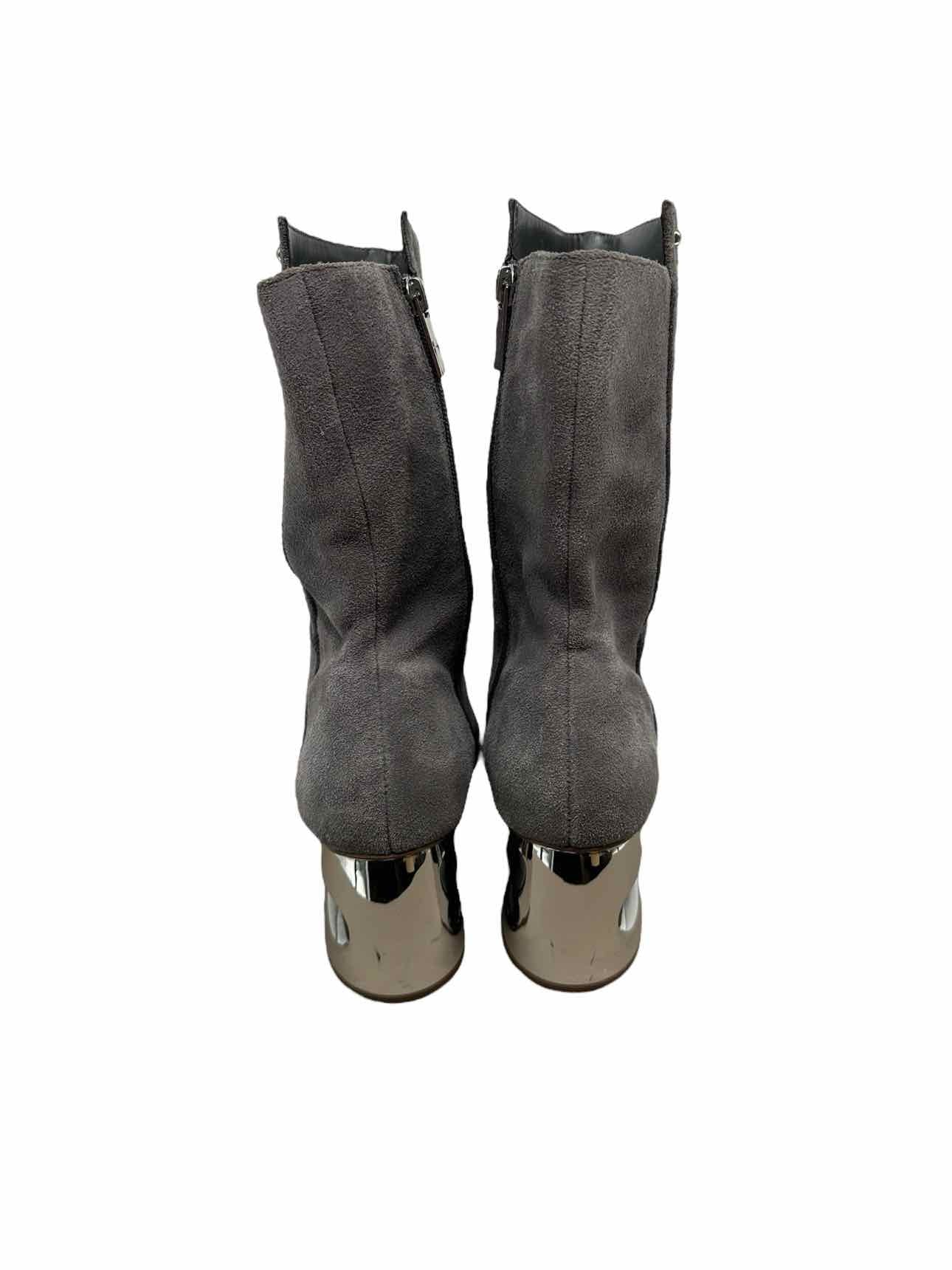 Halston Ryan Bootie Gray Shoe Size 8