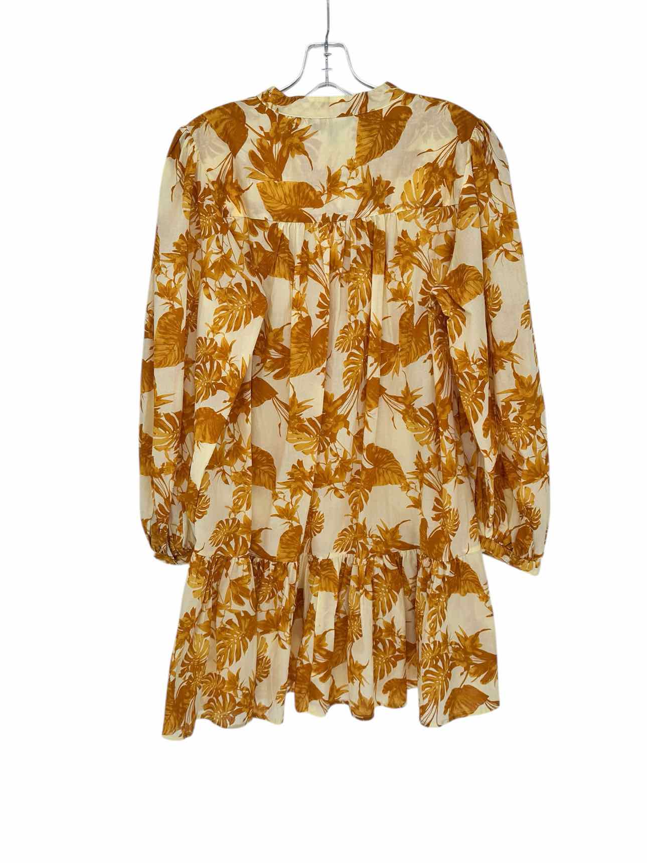 Banana Republic Gold Long Sleeve Dress Size S **NEW**