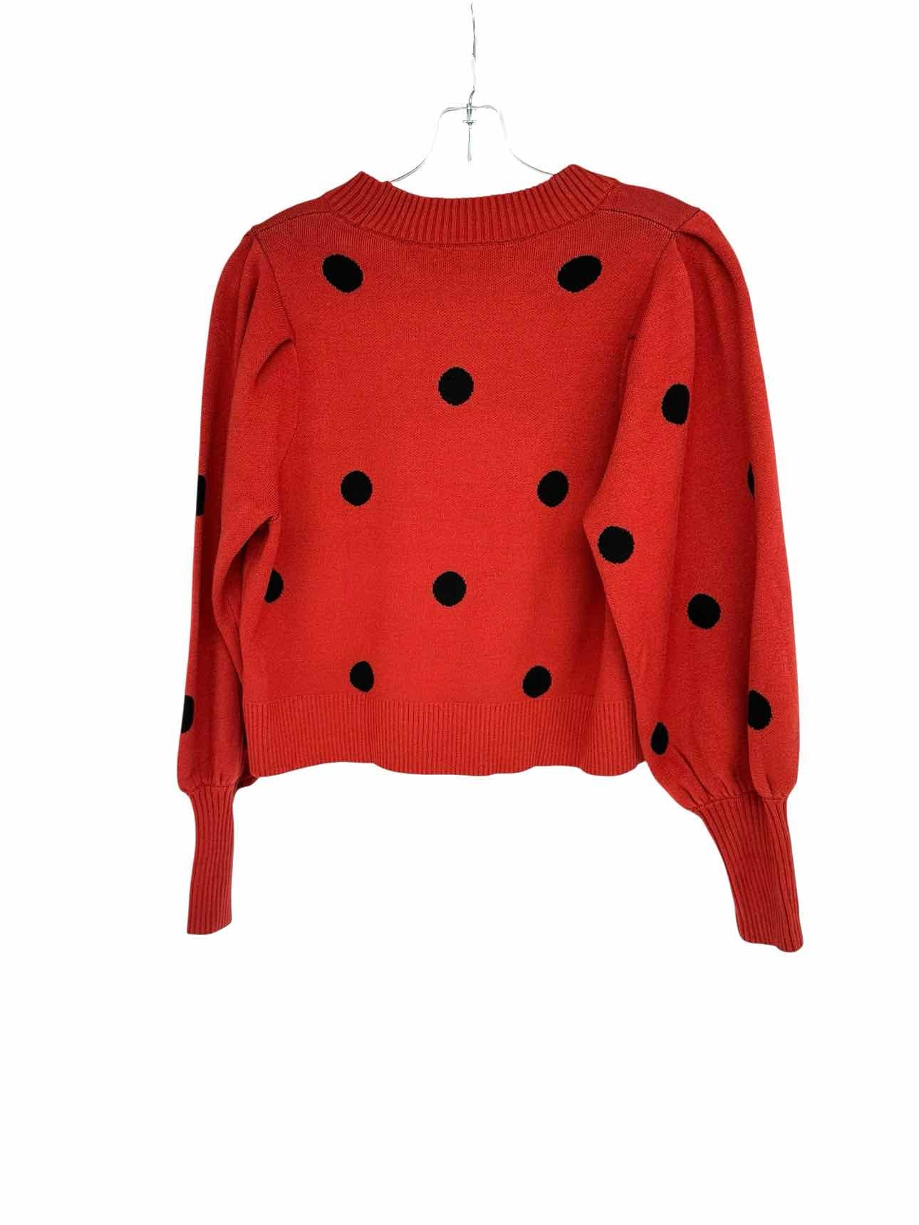 Workshop Crop Red Sweater Size S