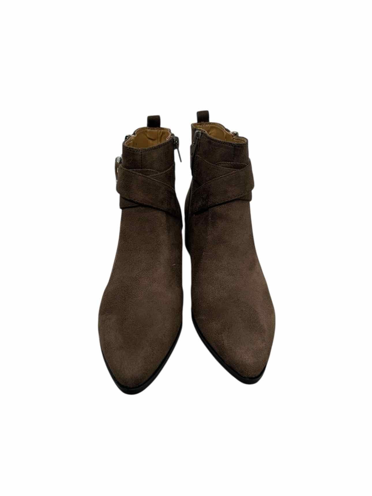 Nine West Dahlia Brown Bootie Shoe Size 8 **NEW**