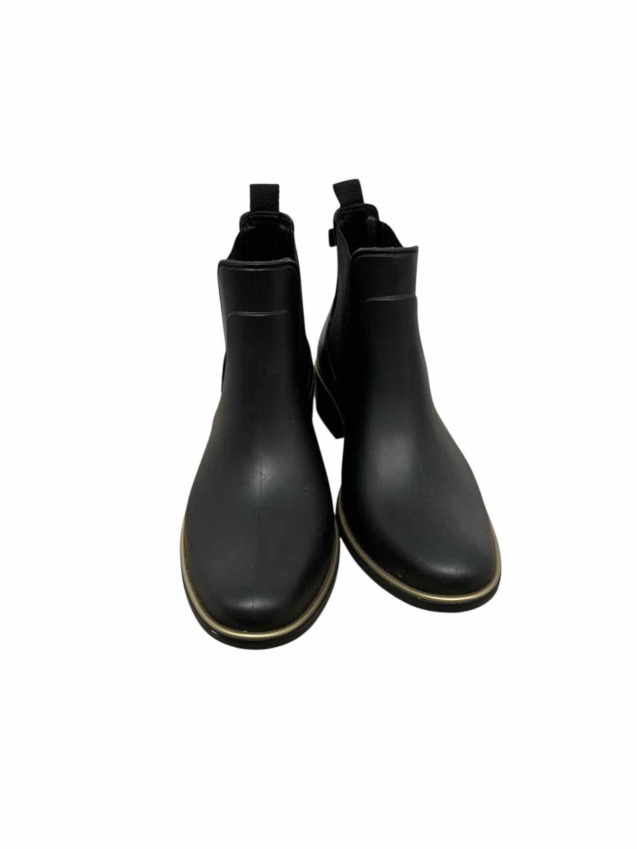 Kate Spade Sedgewick Rain Boot Black Shoe Size 6