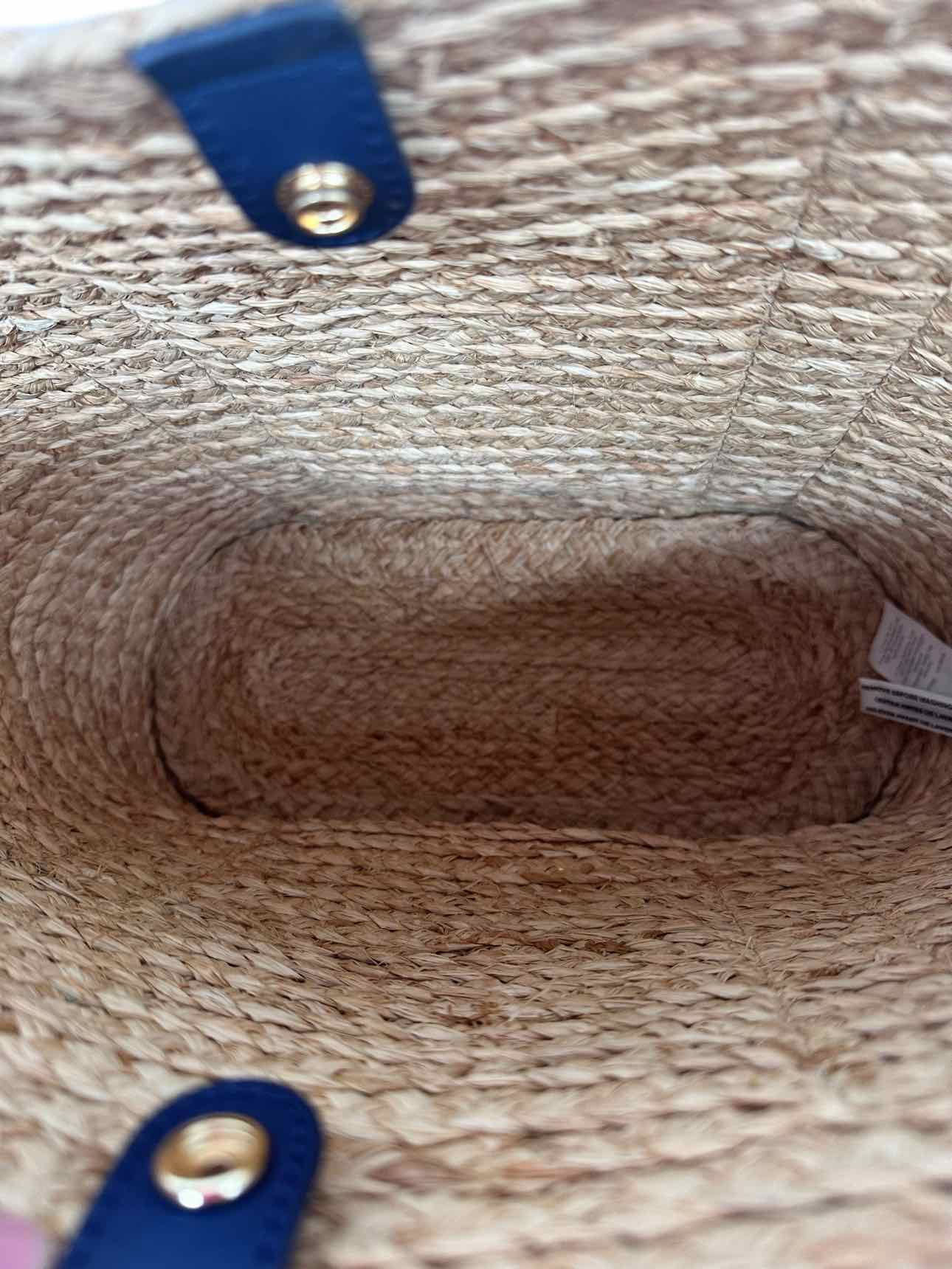 J. Crew Tan Straw Beach Bag