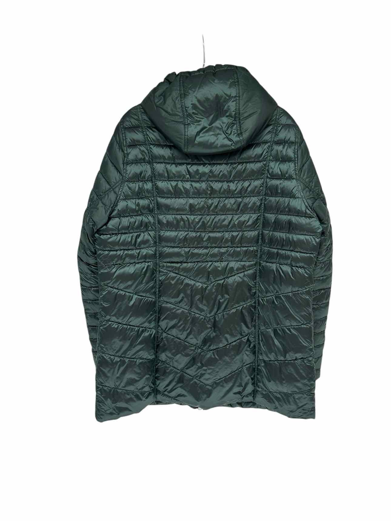 Barbour Winter Tartan Green Jacket Size 14