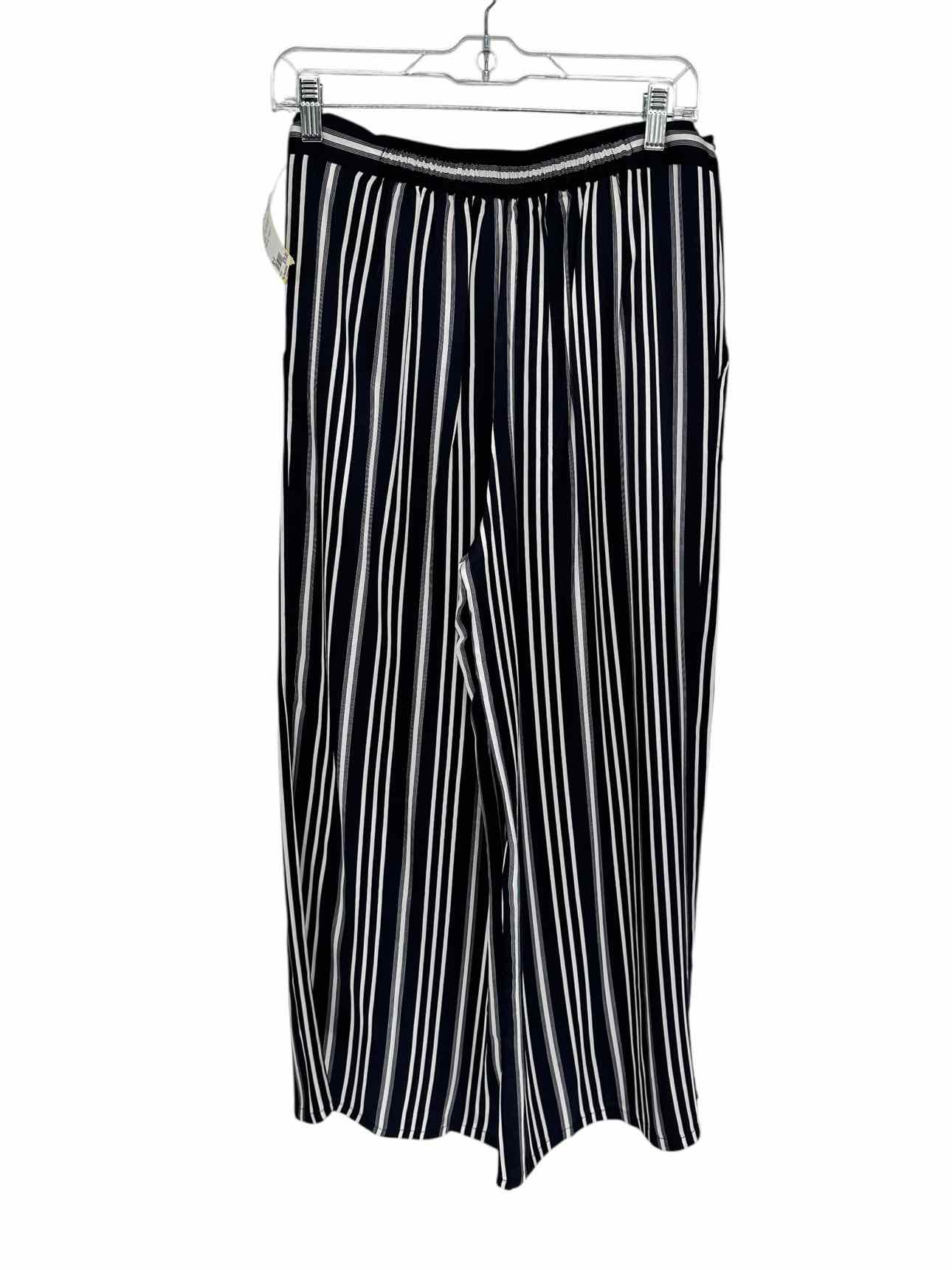 Adriano Goldschmied Navy Stripe Pants Size S **NEW**