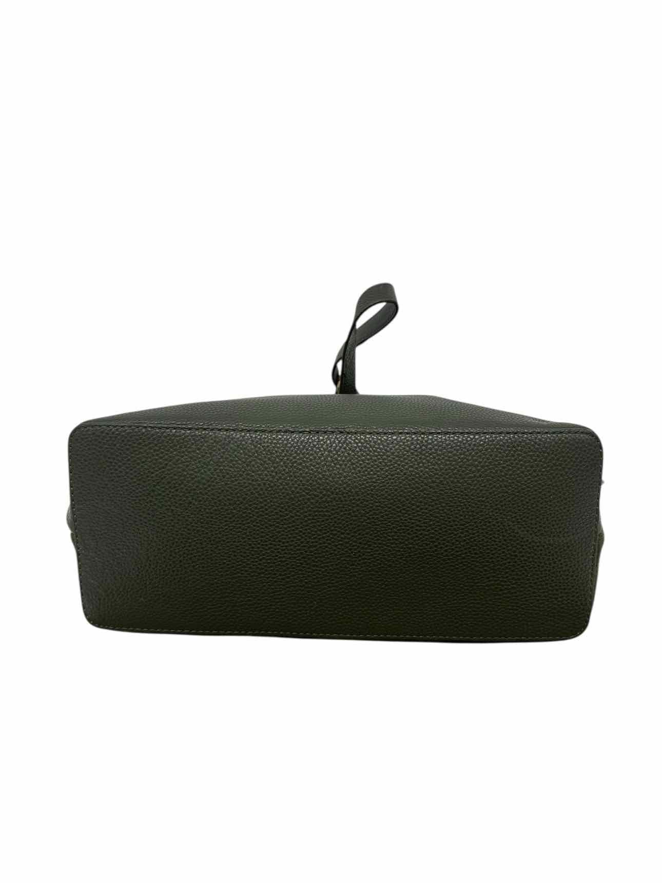 Talbots Green Leather Hobo