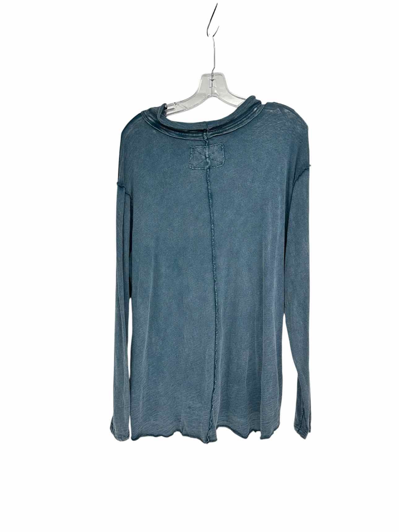 We The Free Teal Alameda Pullover Size M
