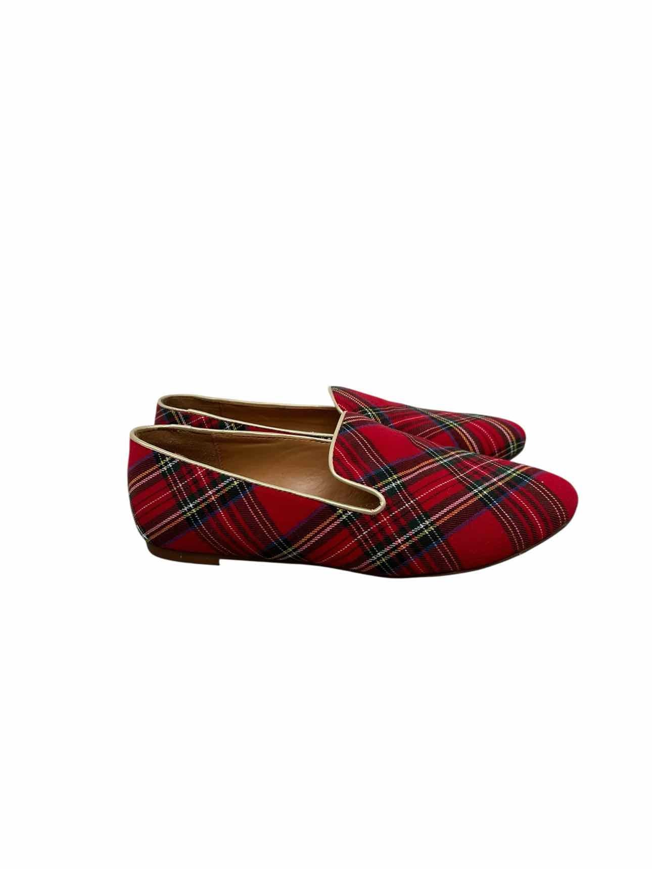 J. Crew Red Shoe Size 6.5 Loafers