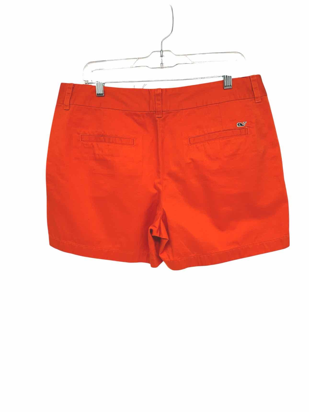 Vineyard Vines The Classic Twill Short Orange Size 14 **NEW**