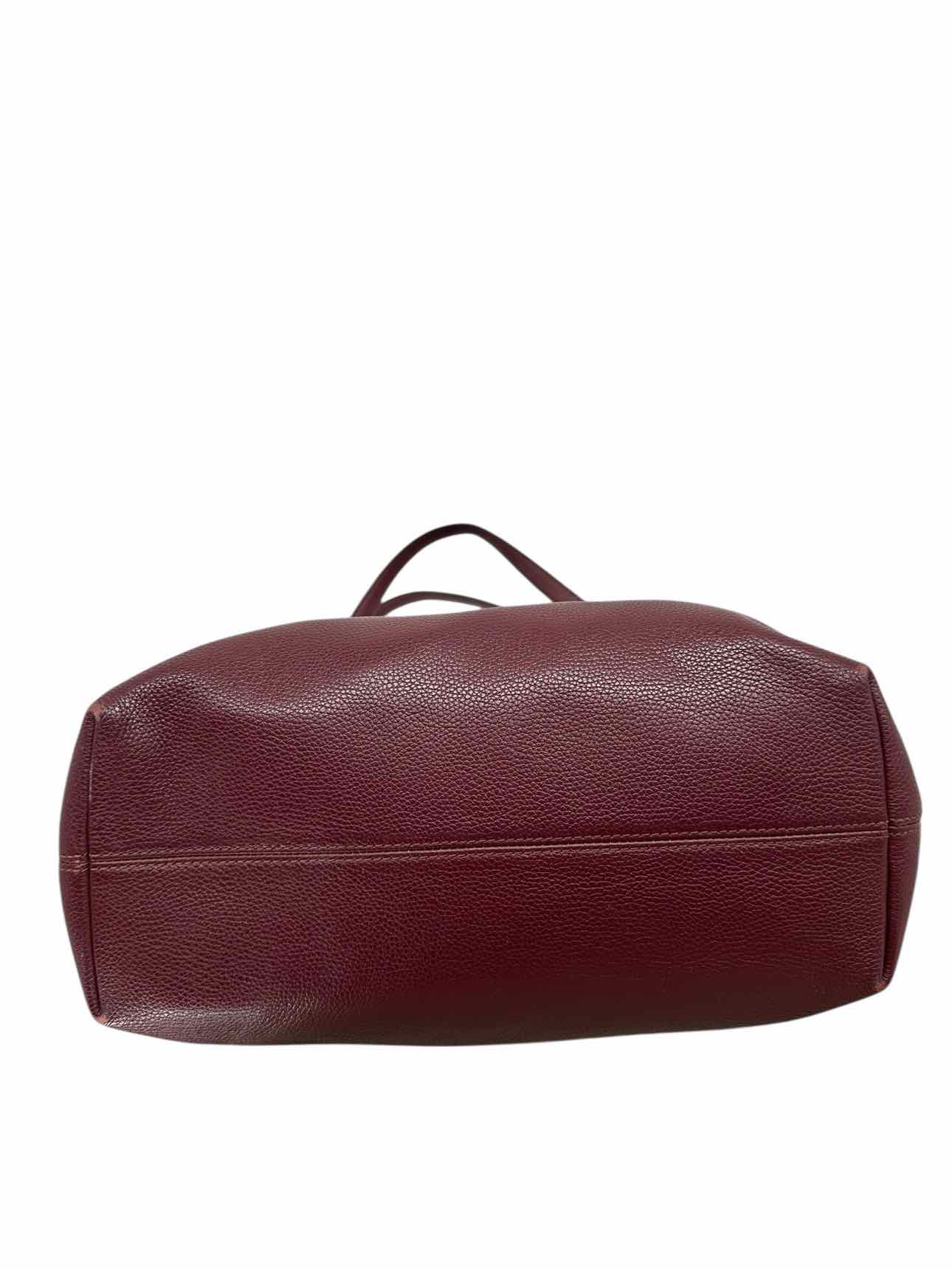 Michael Kors Leighton Merlot Satchel