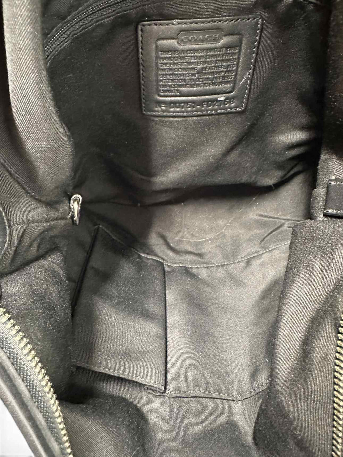 Coach Vintage Soho Signature C Black Canvas Hobo