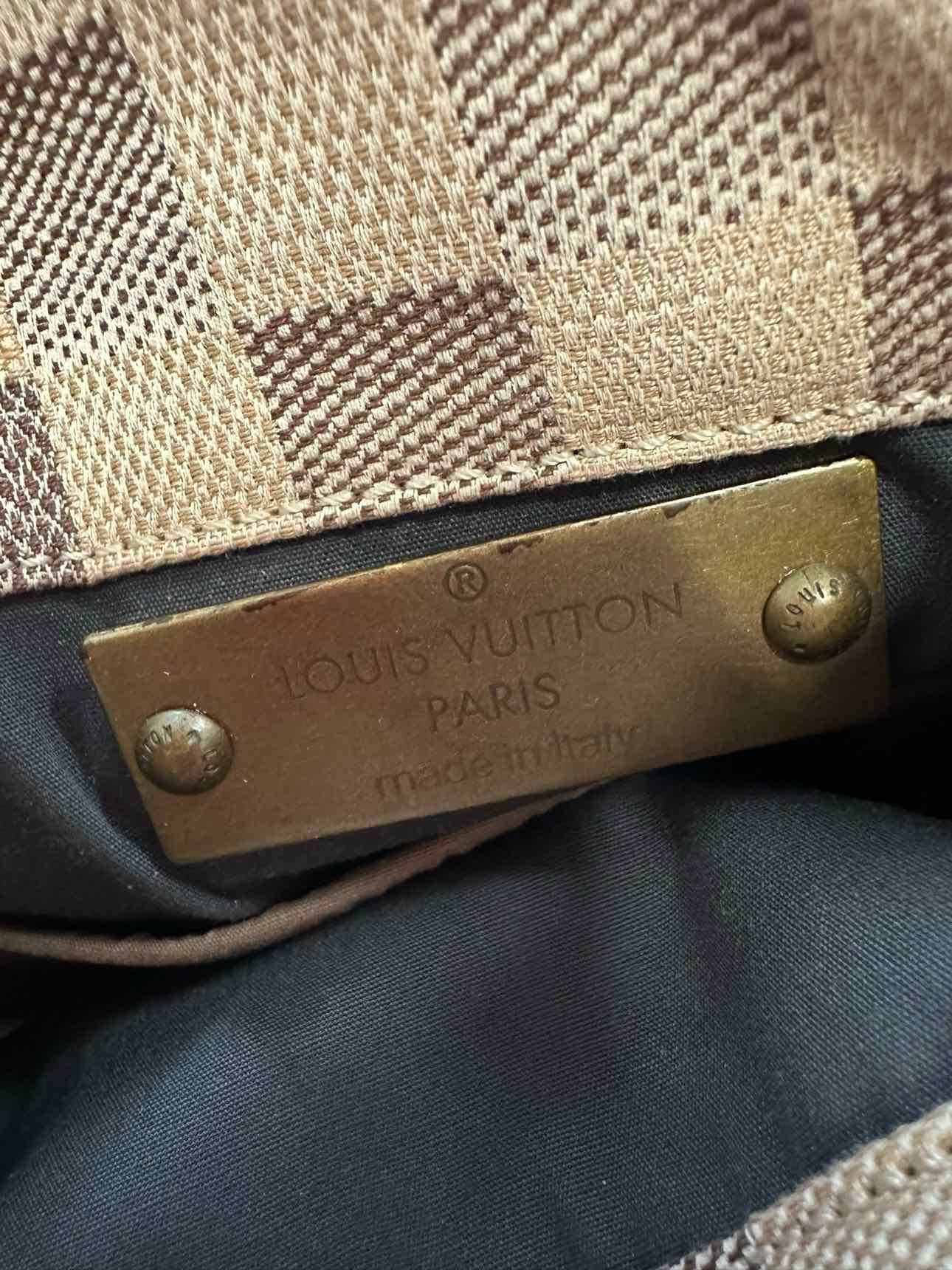 Louis Vuitton Damier Lune Trotteur Beige Leather Crossbody