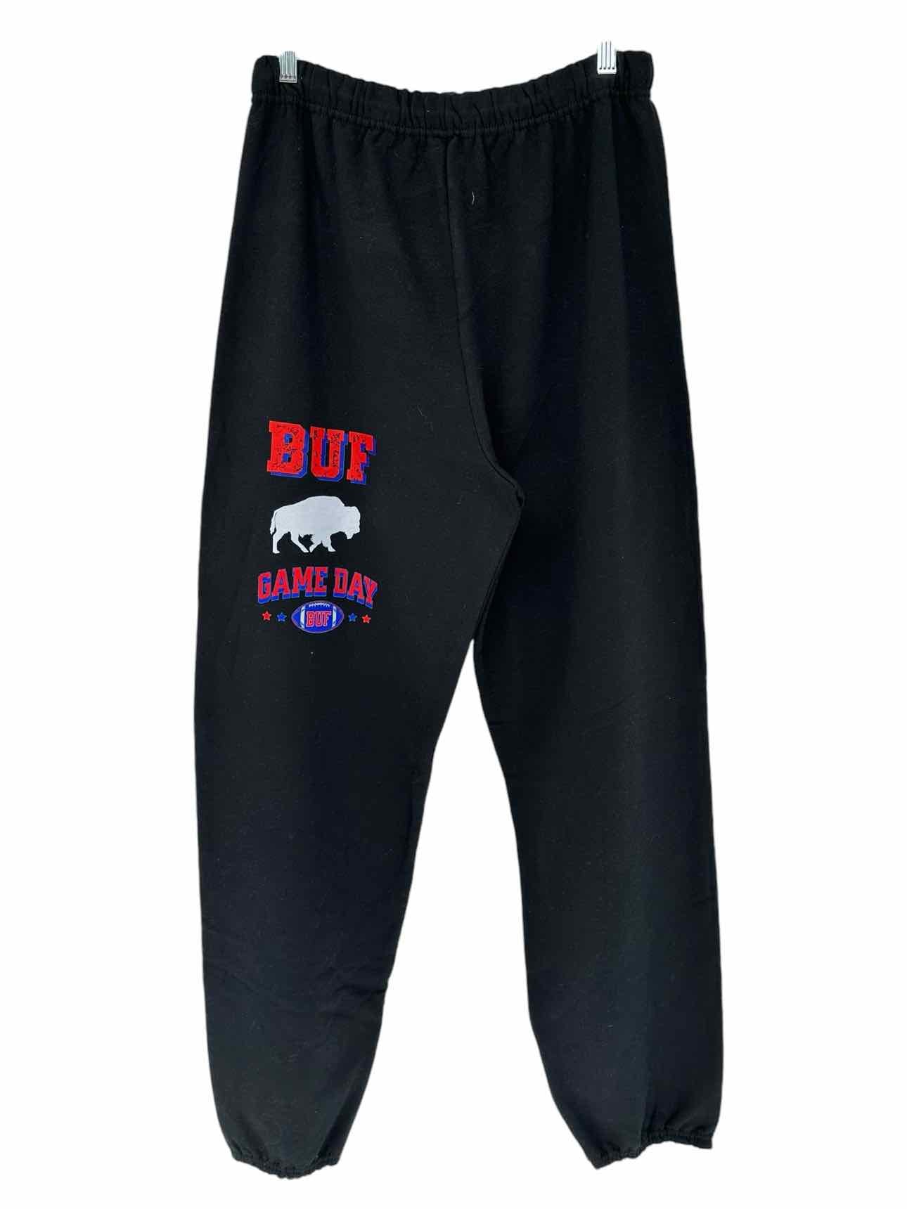 True Stitches Buffalo Bills Black Size L Sweatpants **NEW*8