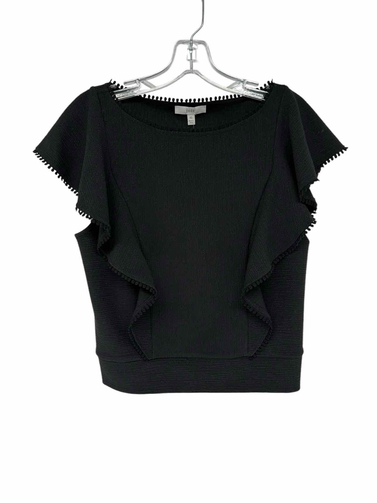 Joie Black Size XS Short Sleeve Top