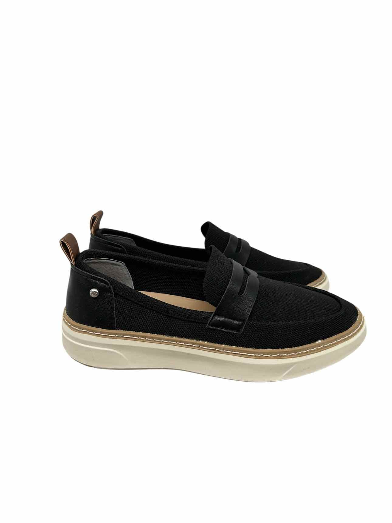 Hush Puppies Cody Slip Ons Black Shoe Size 7.5