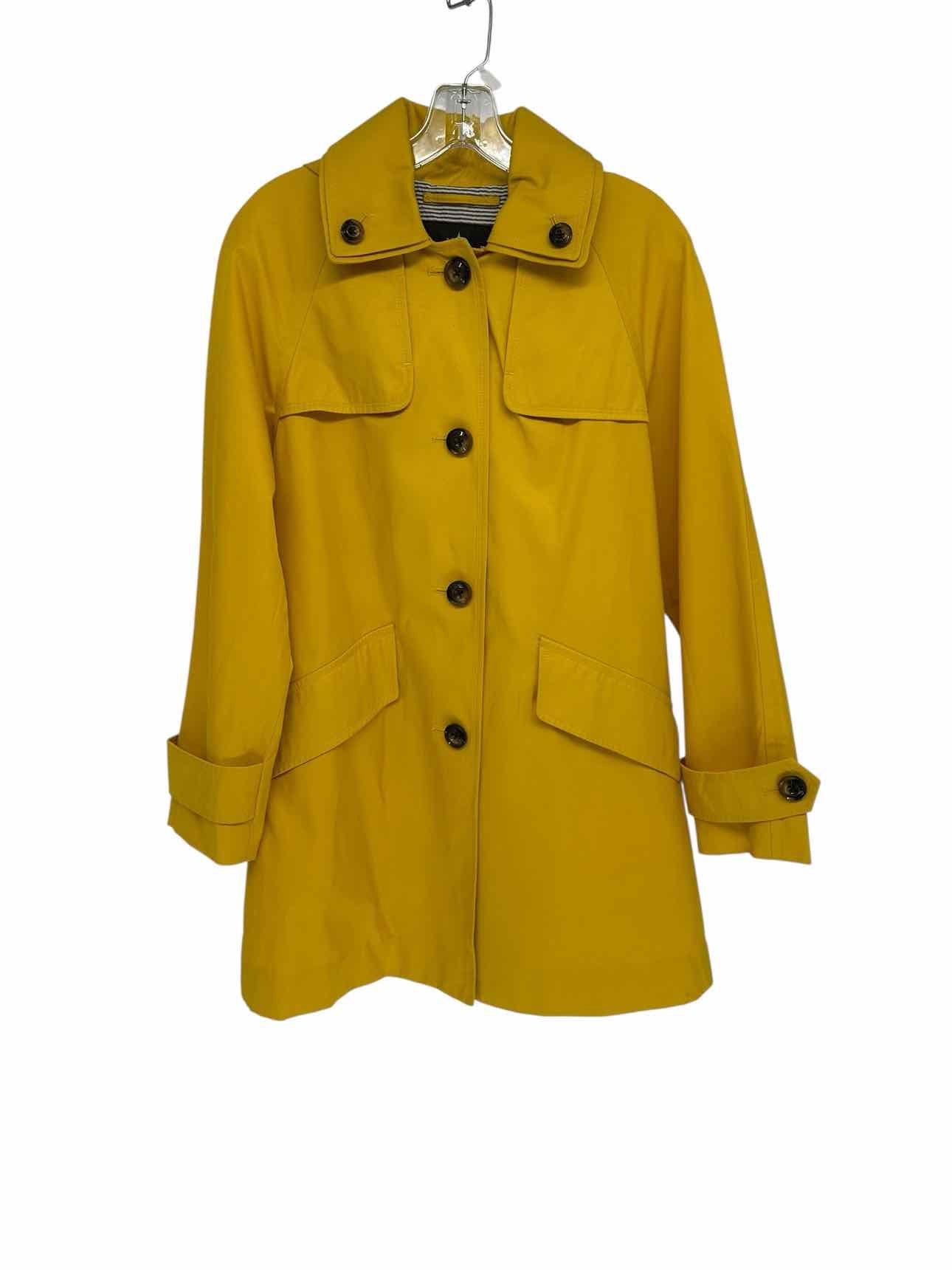 London Fog Yellow Raincoat Size XS