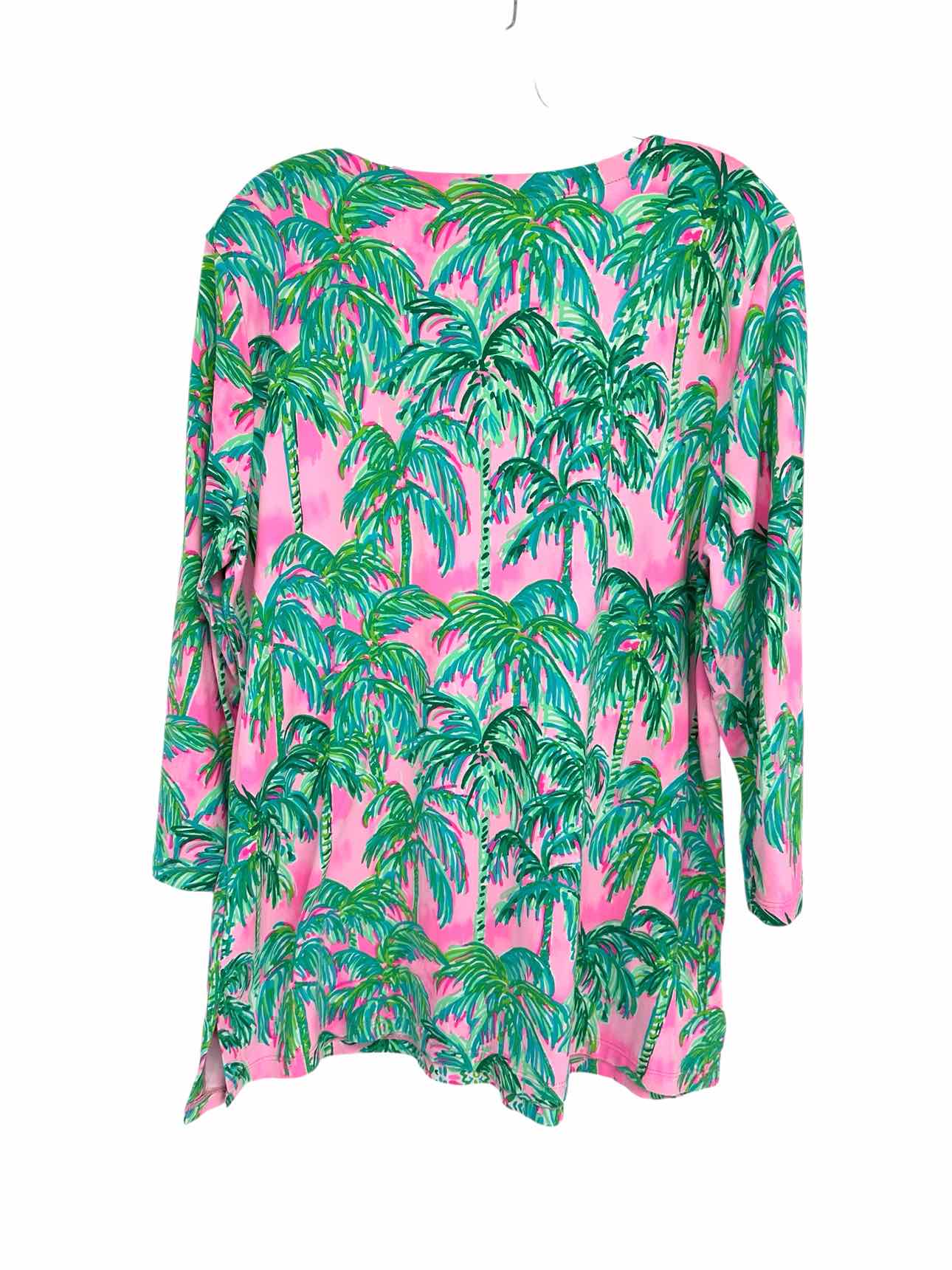 Lilly Pulitzer Katrina Chillylilly Tunic UPF50+ Green Size XL