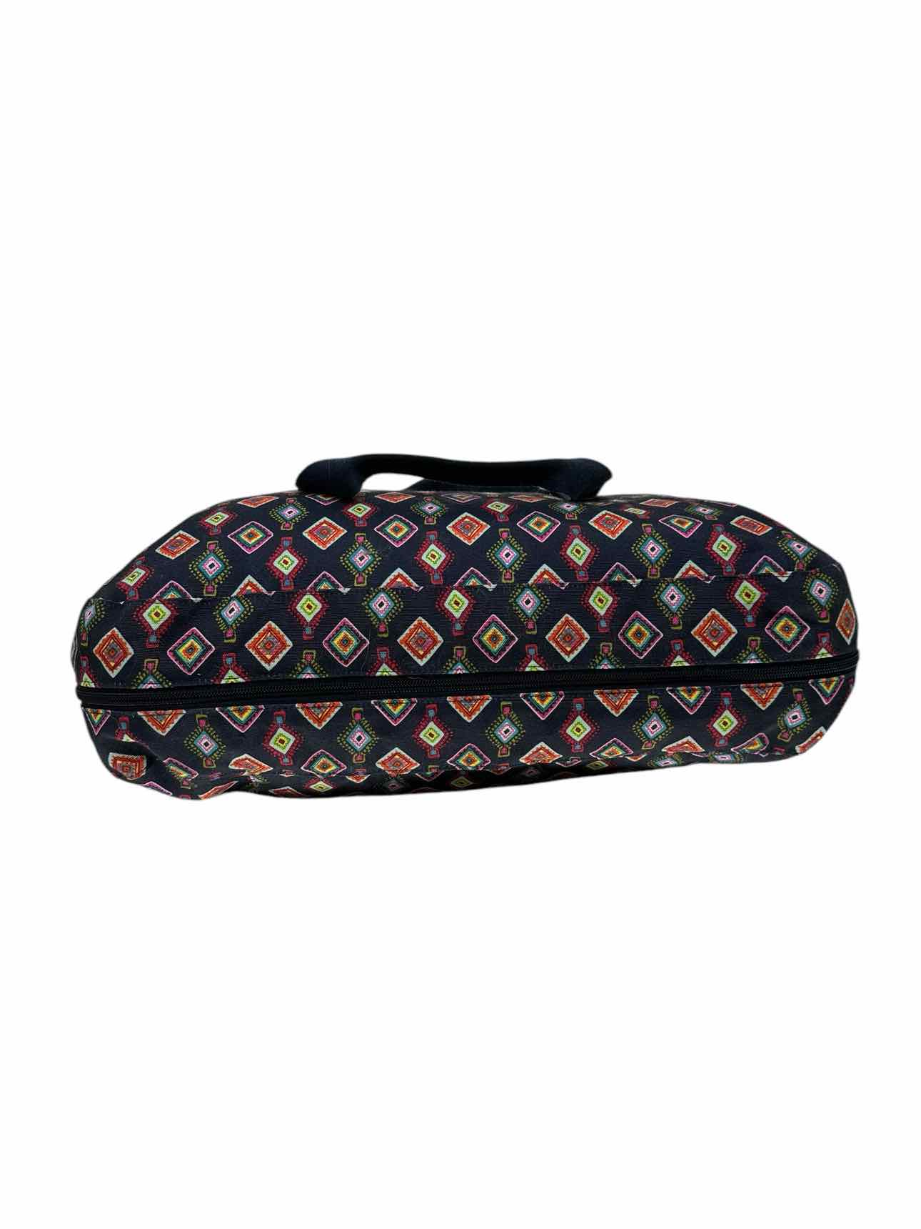 Vera Bradley Mini-Medallion Expandable Tote Navy