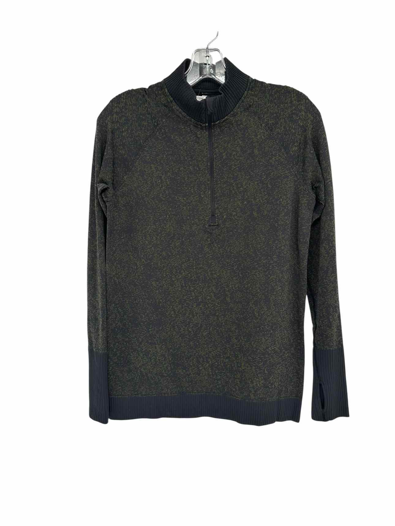 Lululemon Rest Less 1/2 Zip Green Sweatshirt Size 8