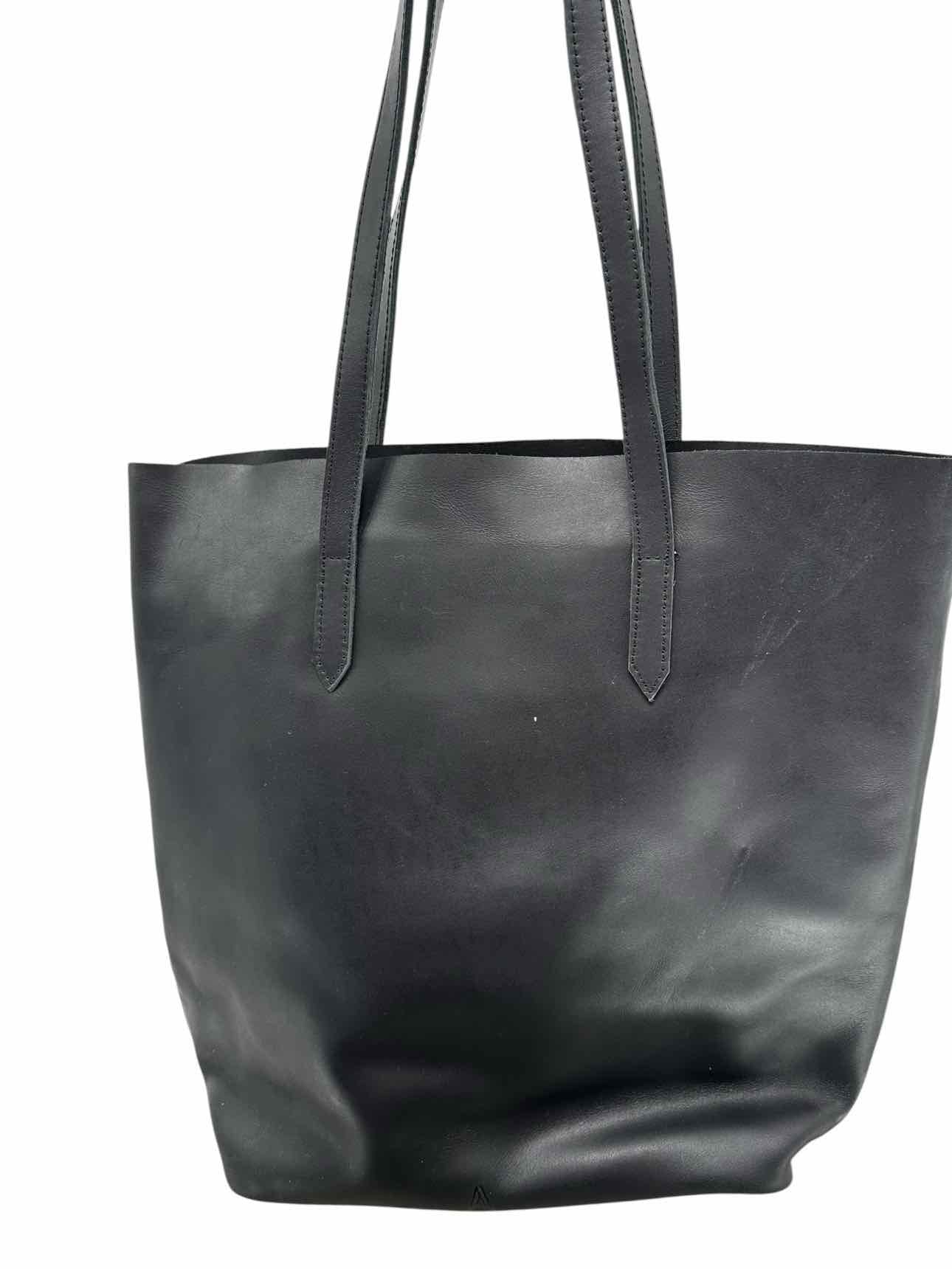 Able Selam Tote Black Leather Tote