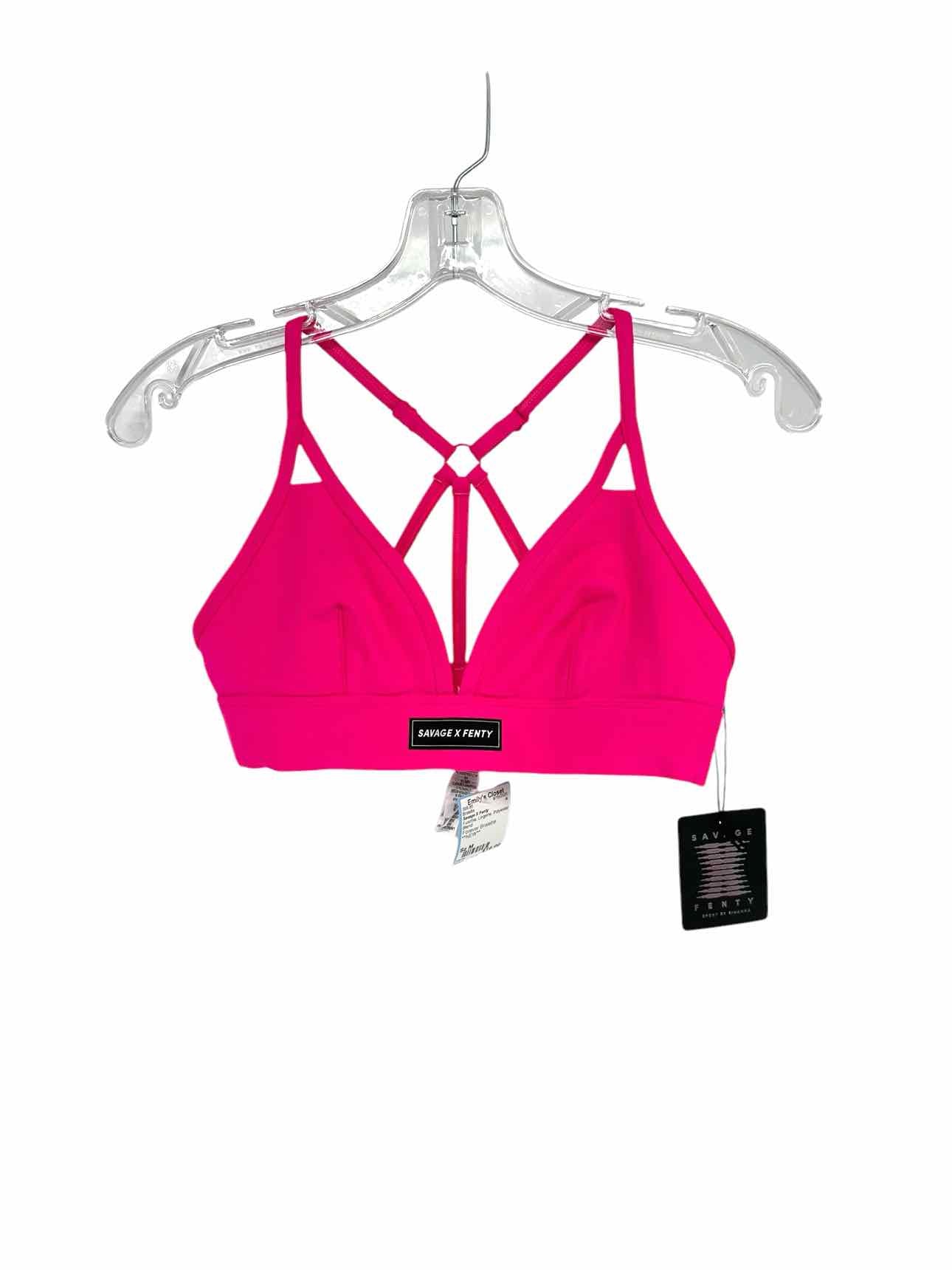 Savage X Fenty Forever Bralette Fuschia Size M **NEW**