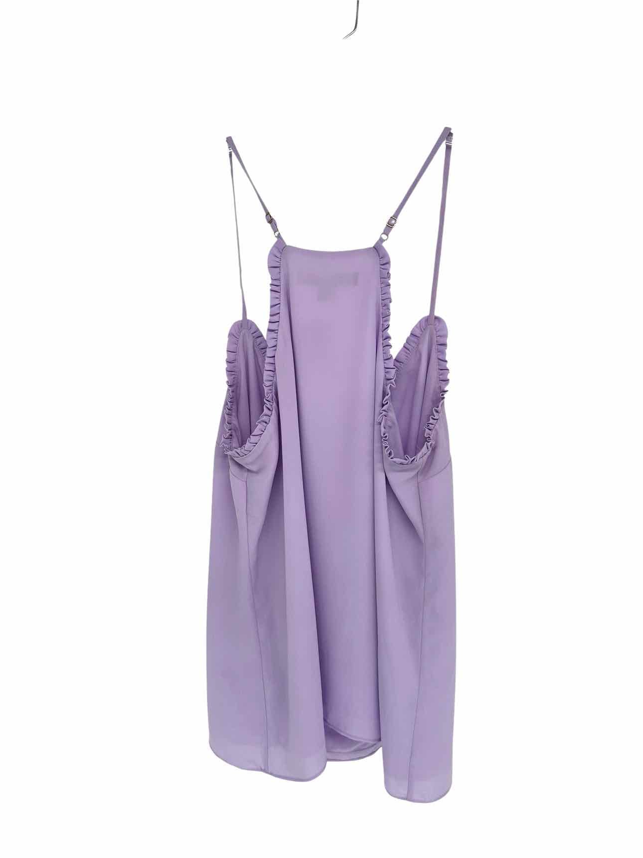 Lilly PulitzerRuffled Dusk Top Lilac Size M