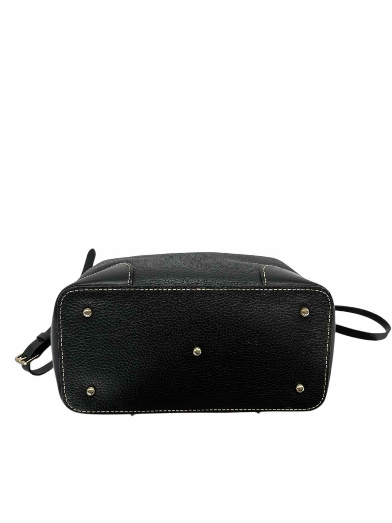 Dooney & Bourke Black Leather Brenna Satchel