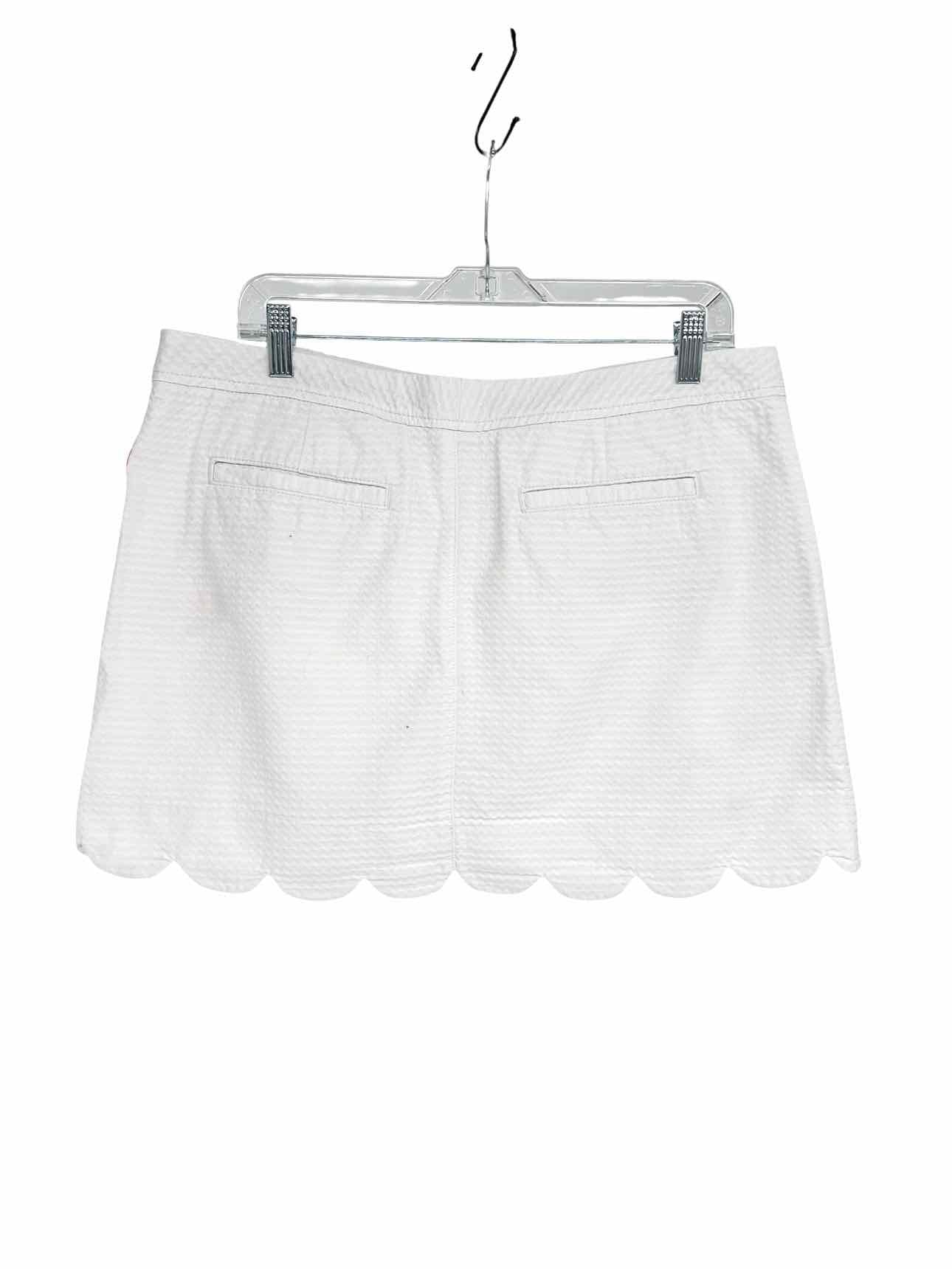 Lilly Pulitzer Colette Skort in Resort White Size 12