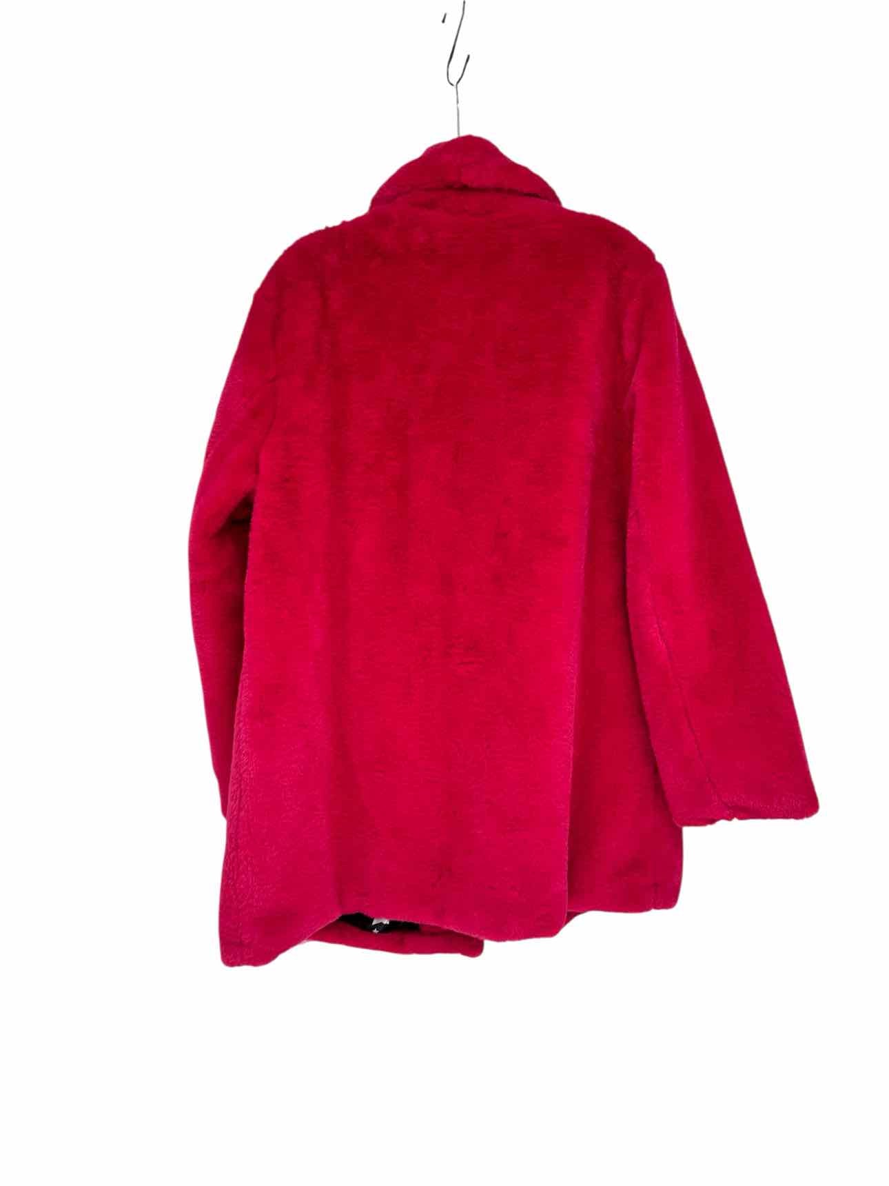 Avec Les Filles Fuschia Coat Size L **NEW**