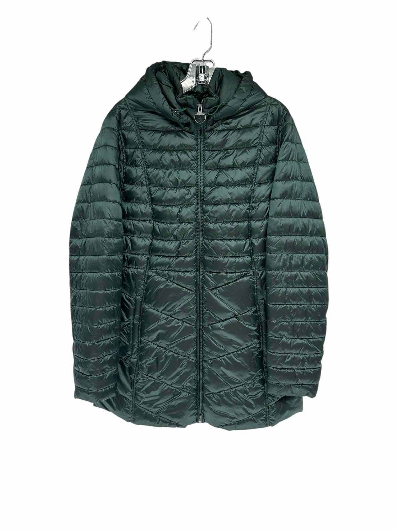 Barbour Winter Tartan Green Jacket Size 14