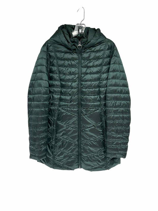 Barbour Winter Tartan Green Jacket Size 14