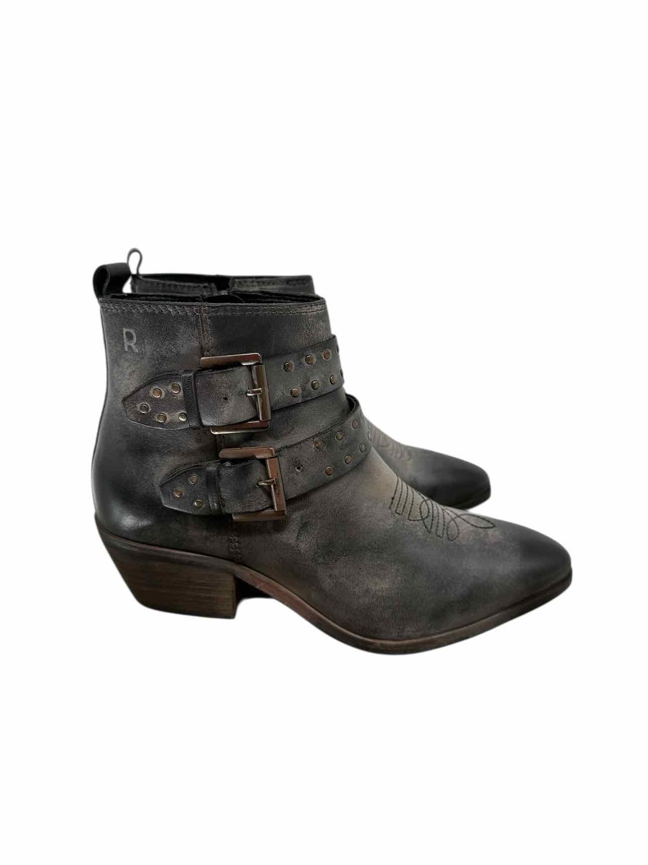 Roan Ville Bootie Dk. Gray Shoe Size 8 **NEW**