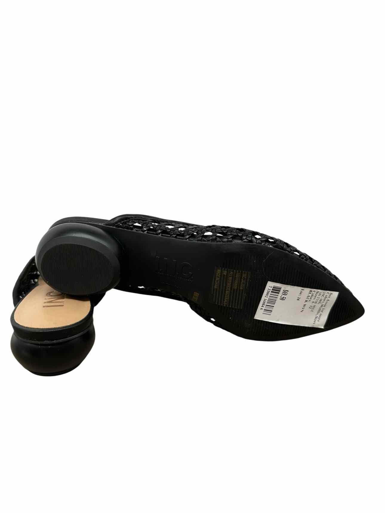 I.N.C. Jalissa Braided Mule Black Shoe Size 6 **NEW**
