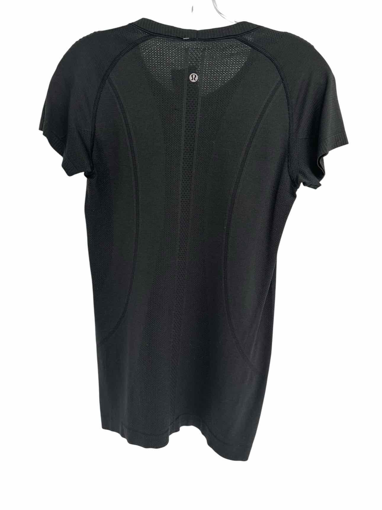 Lululemon Swifty Tech Short Sleeve Tee Long Length Black Size 8