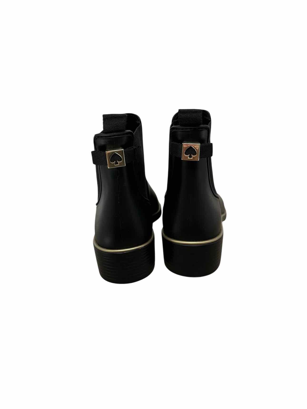 Kate Spade Sedgewick Rain Boot Black Shoe Size 6