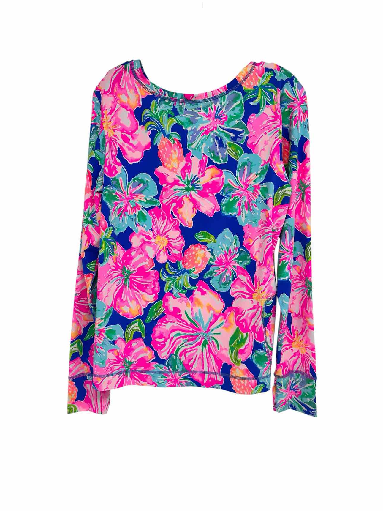Lilly Pulitzer Renay Sunguard Luxletic Top in Jungle Utopia Size XL **NEW**