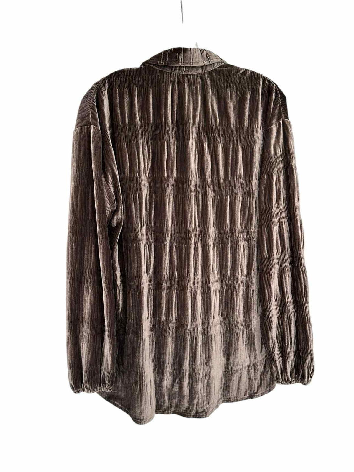 Coco + Carmen Taupe Size S/M Long Sleeve Top **NEW**