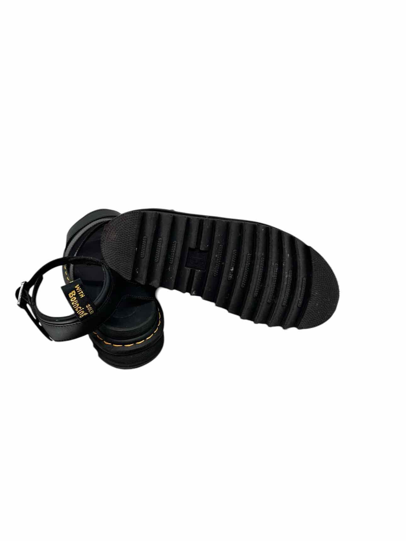 Dr. Martens Black Blaire Sandals Shoe Size 9