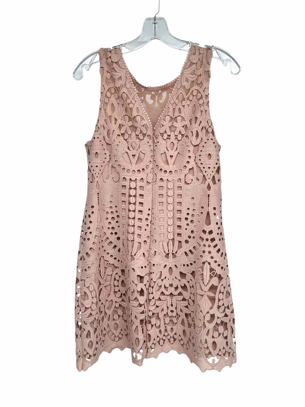 BCBGMaxazria Blush Sleeveless Dress Size S **NEW**