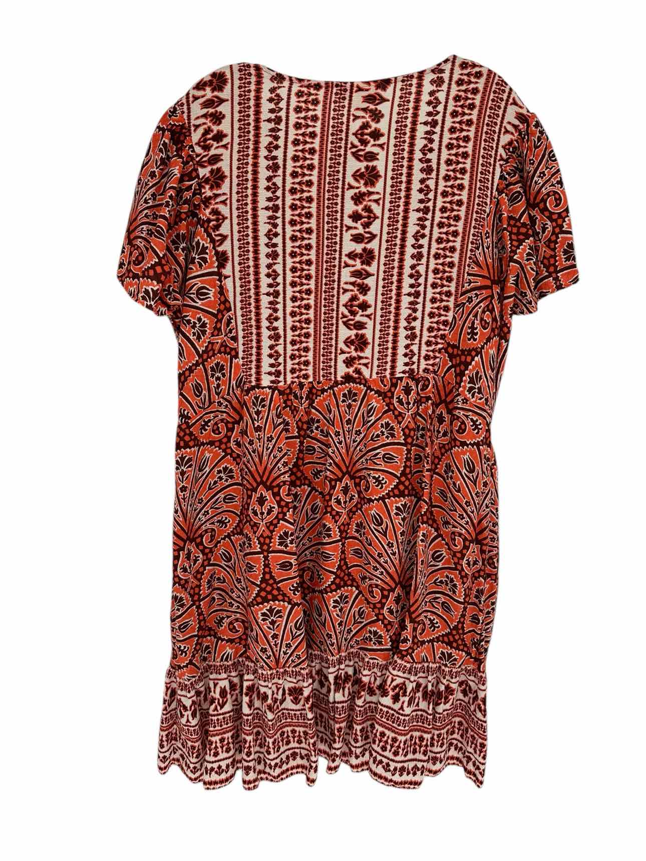 Knox Rose Salmon Dress Size XL