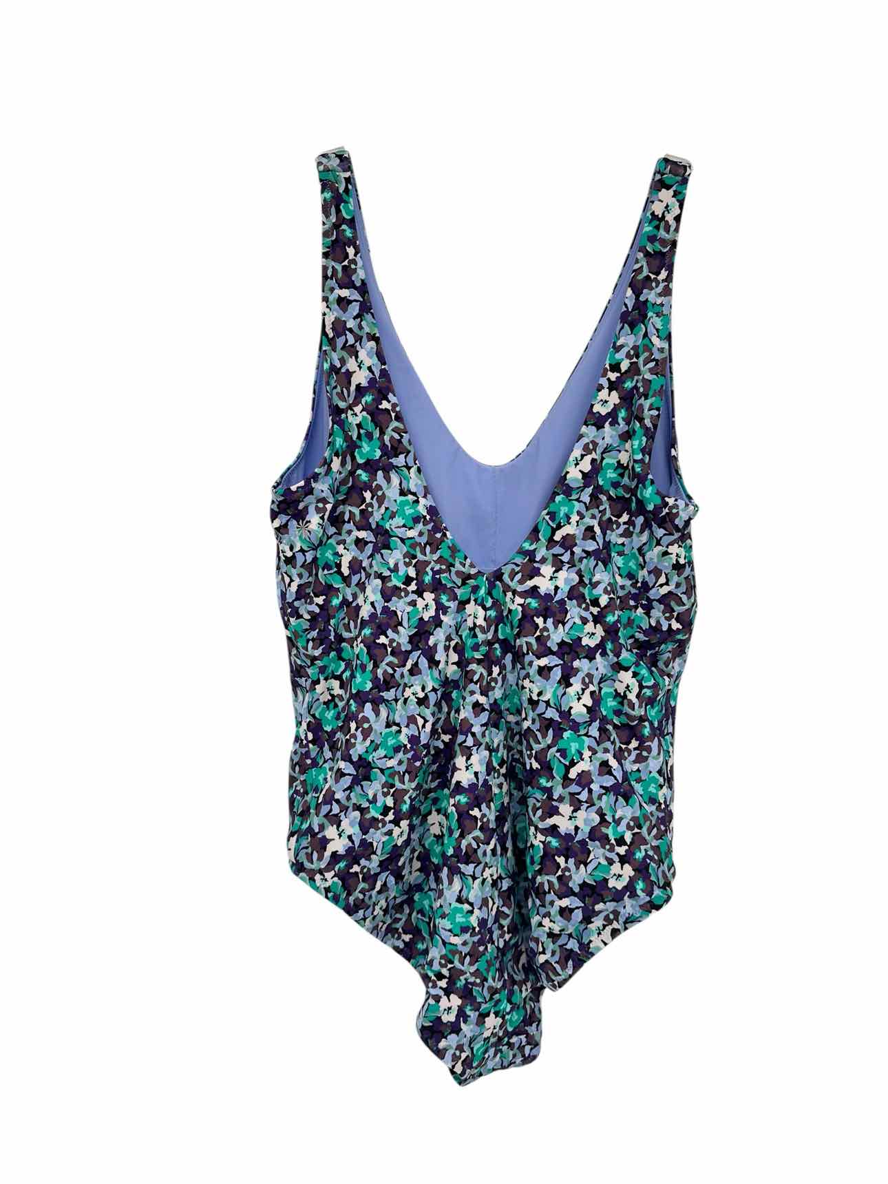 Athleta Seychelles Multi-Color Size L 1 Pc Swimsuit **NEW**