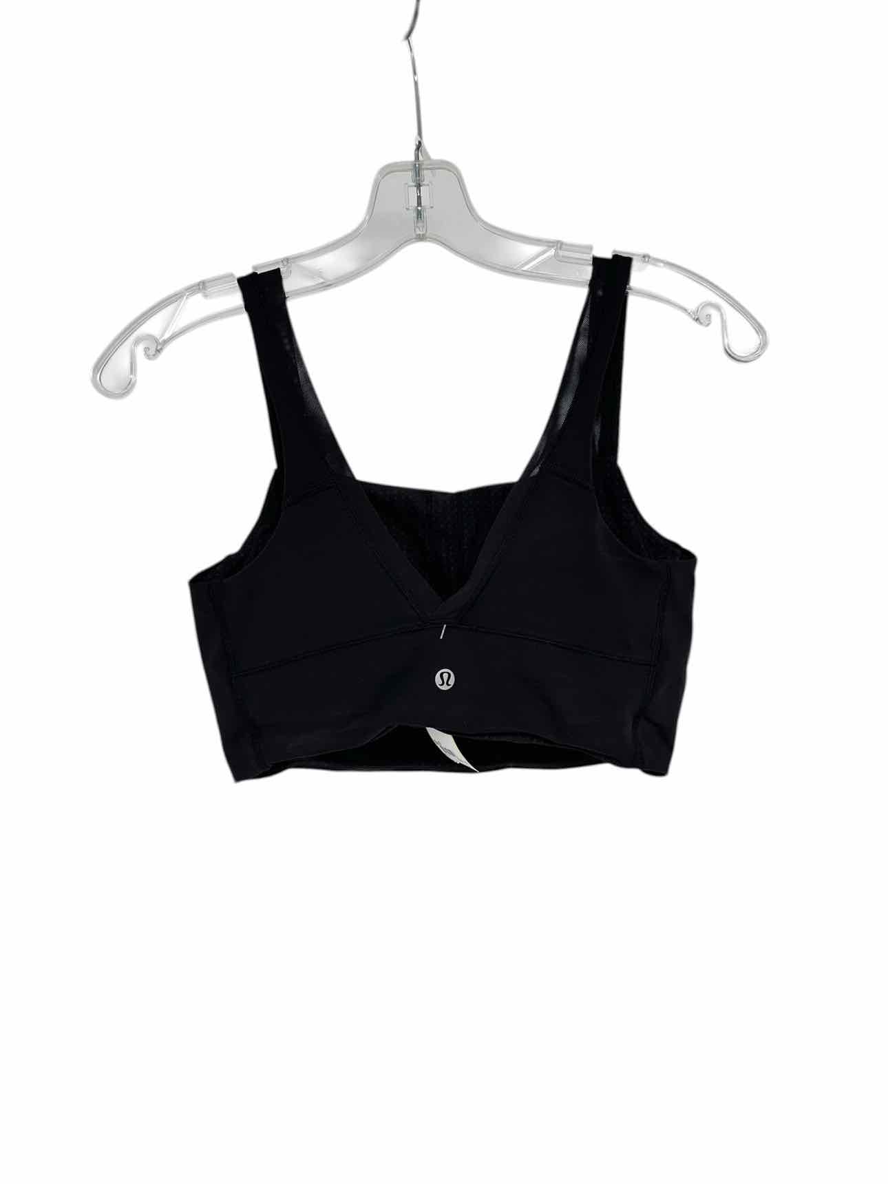 Lululemon Black Size 8 Sports Bra