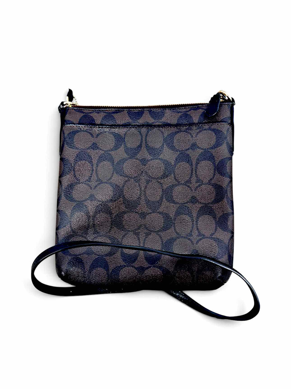 Coach Coated Canvas Sling Bag Brown Crossbody