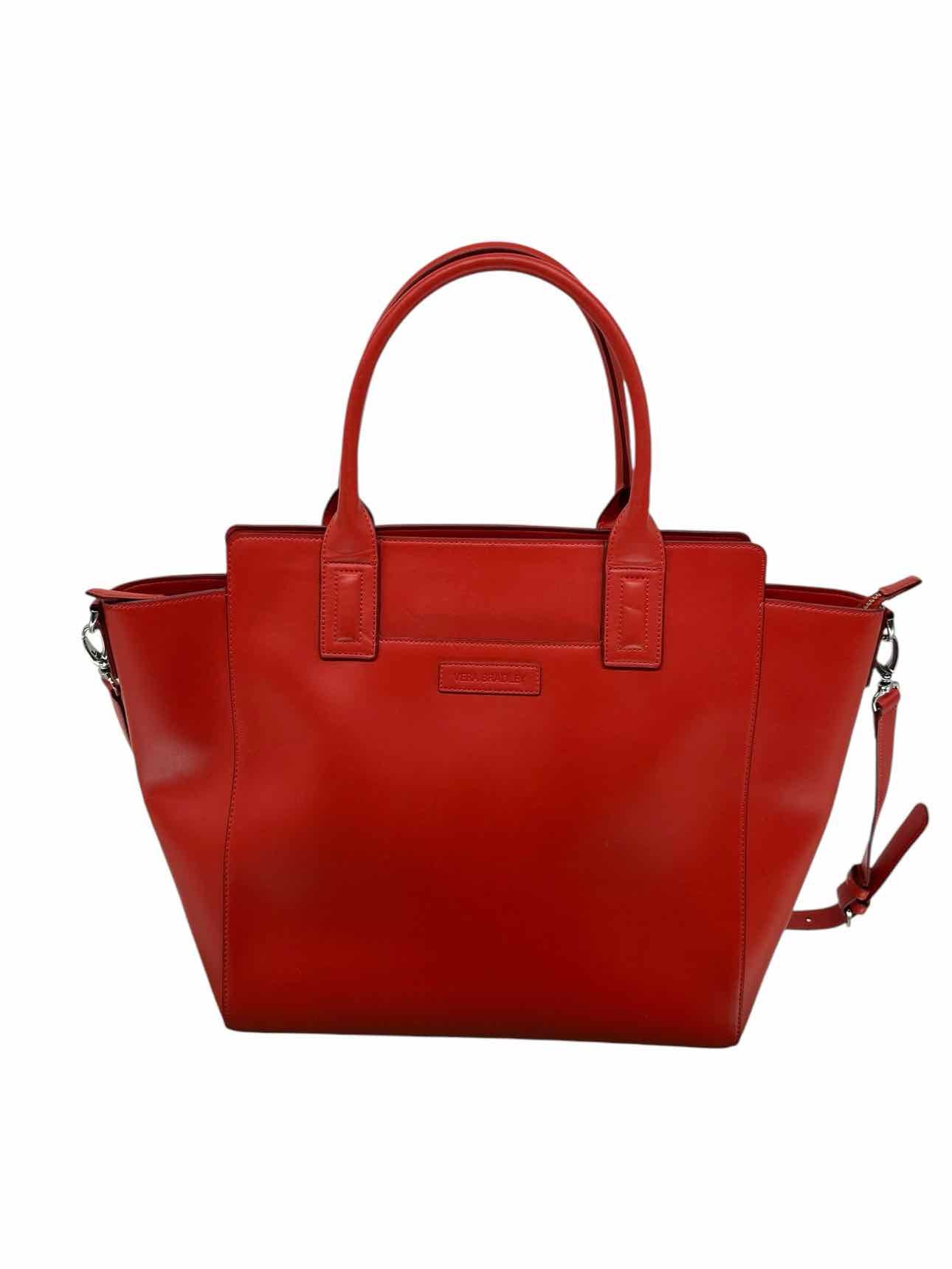 Vera Bradley Burnt Orange Faux Leather Tote