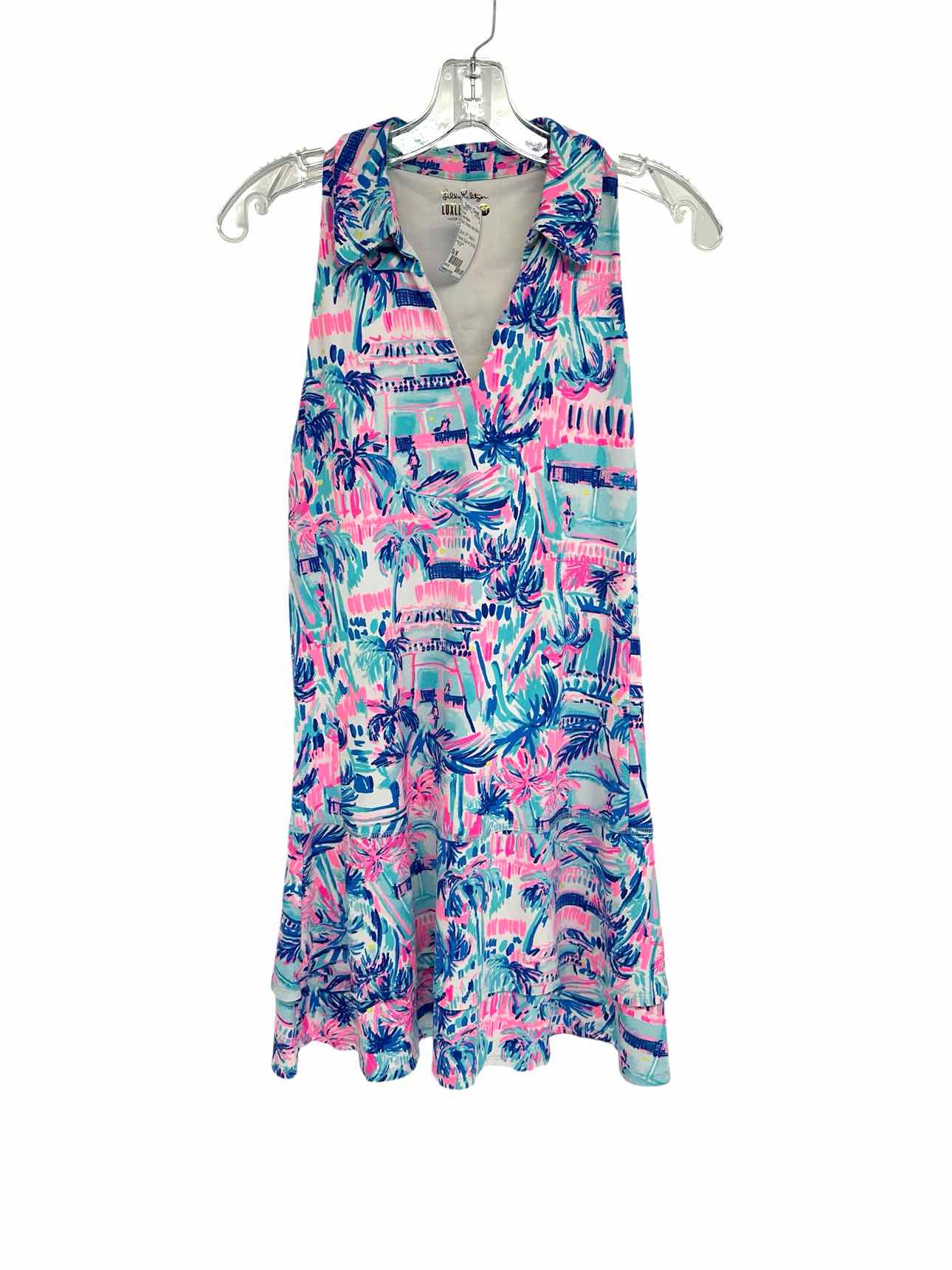 Lilly Pulitzer Dana UPF Dress Blue Size M **NEW**