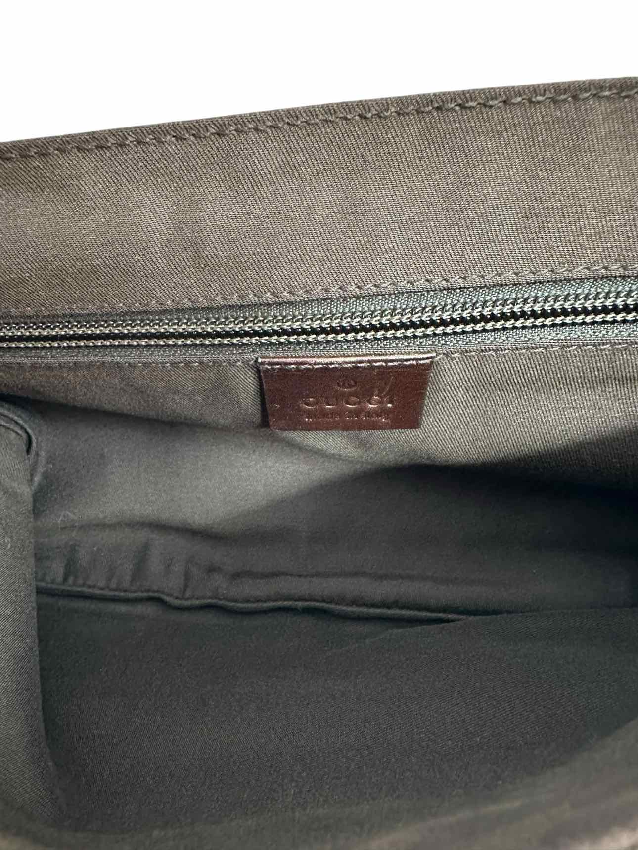 Gucci Bum Bag Brown Canvas Crossbody