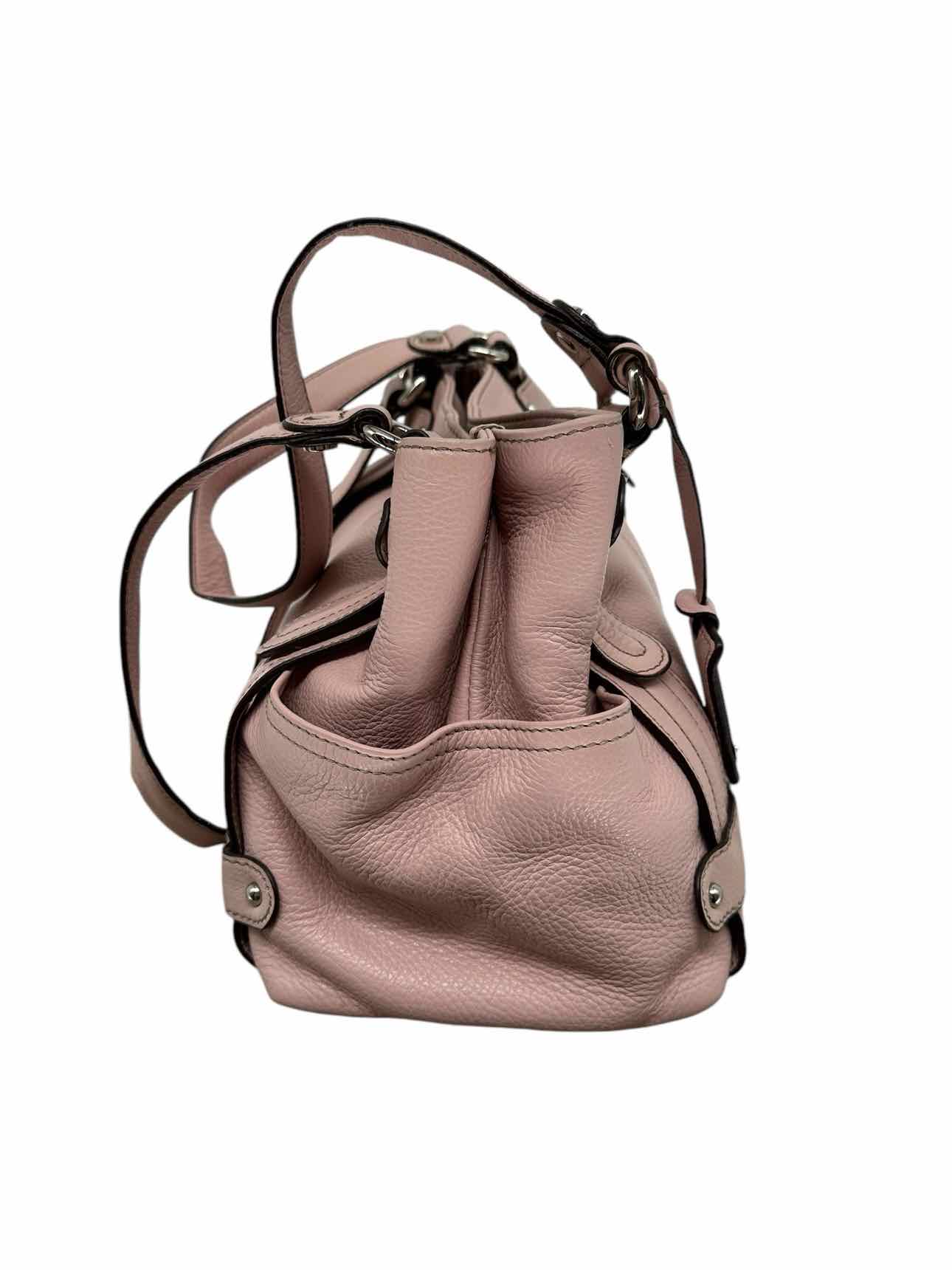 Tignanello Pink Leather Satchel