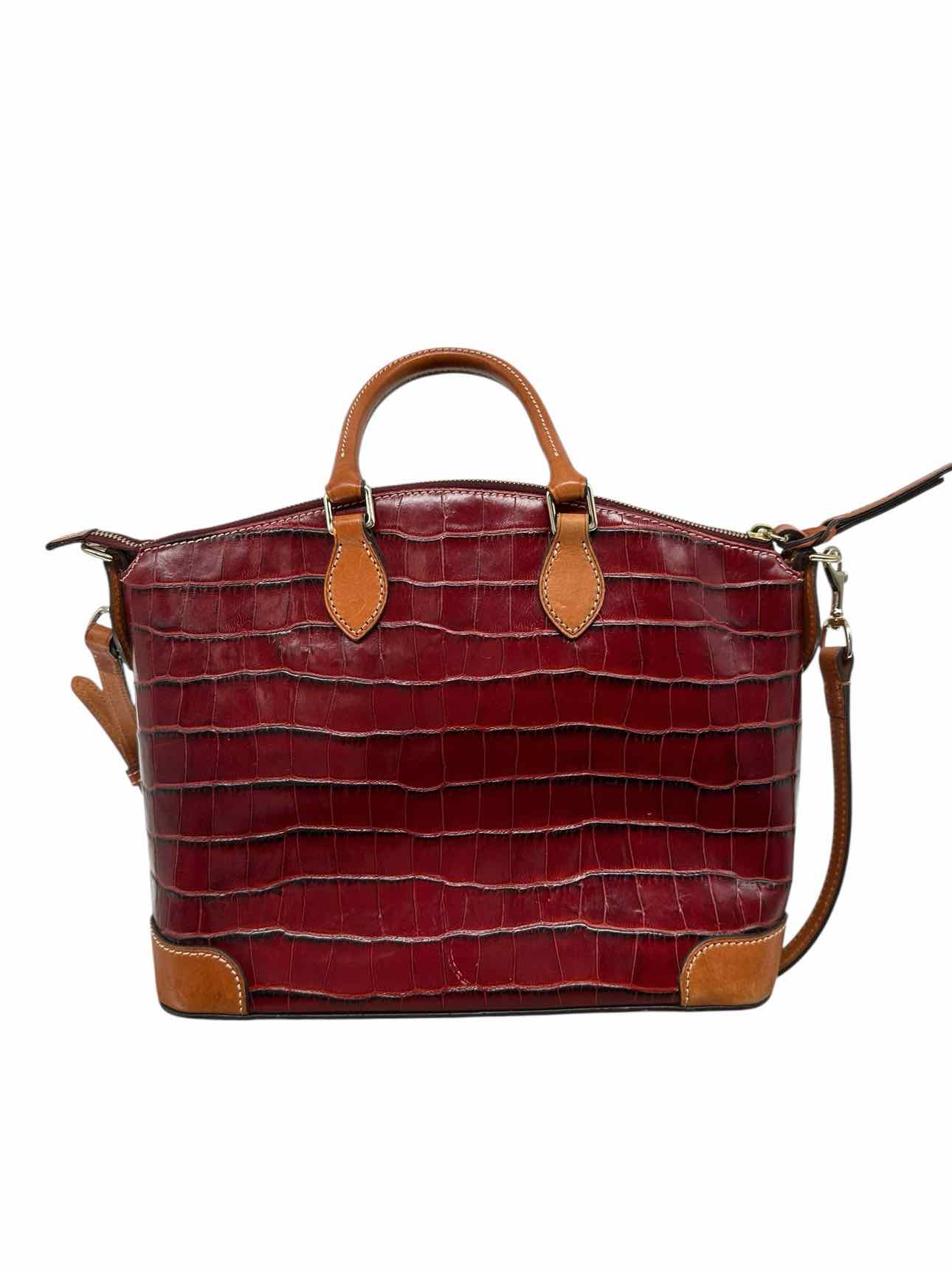 Dooney & Bourke Croco Embossed Satchel