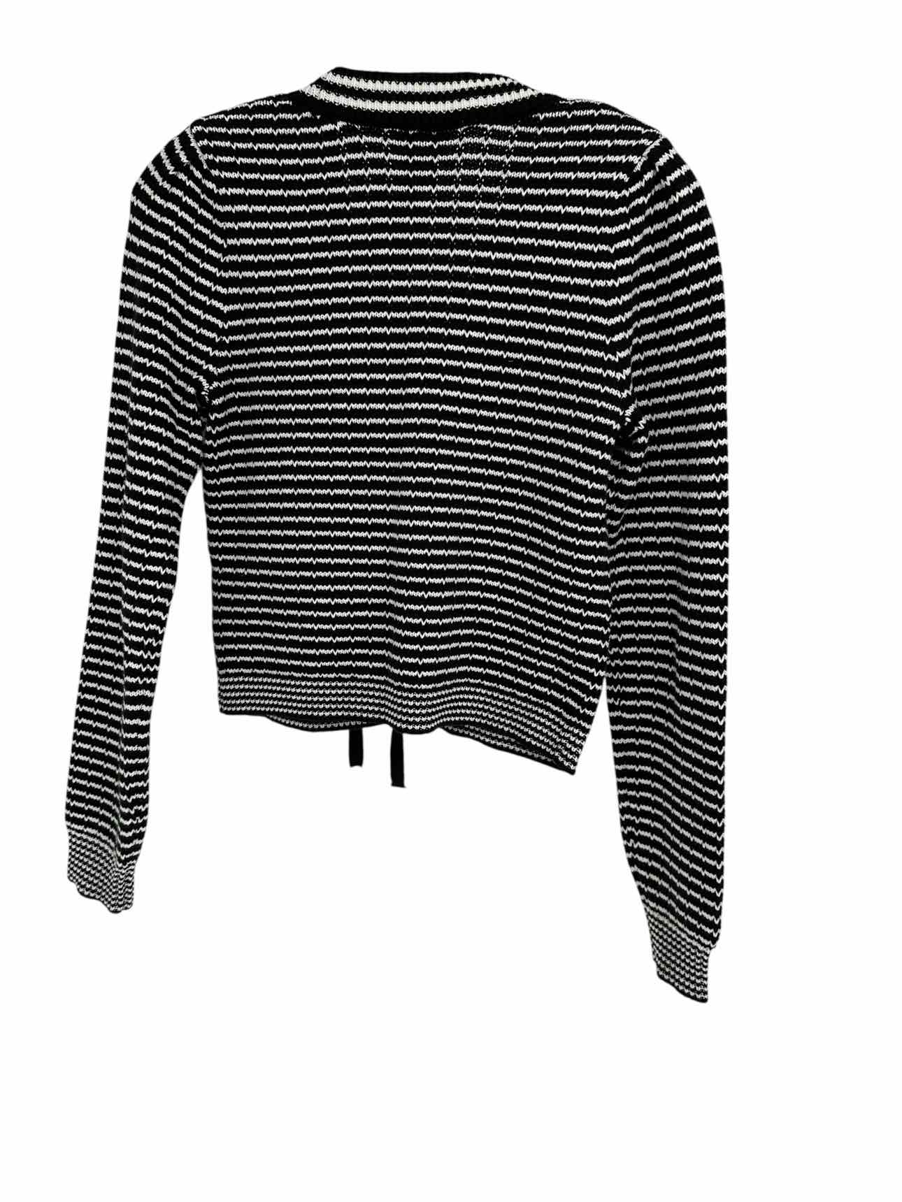 Nicole Miller Black/white Size XS Cardigan