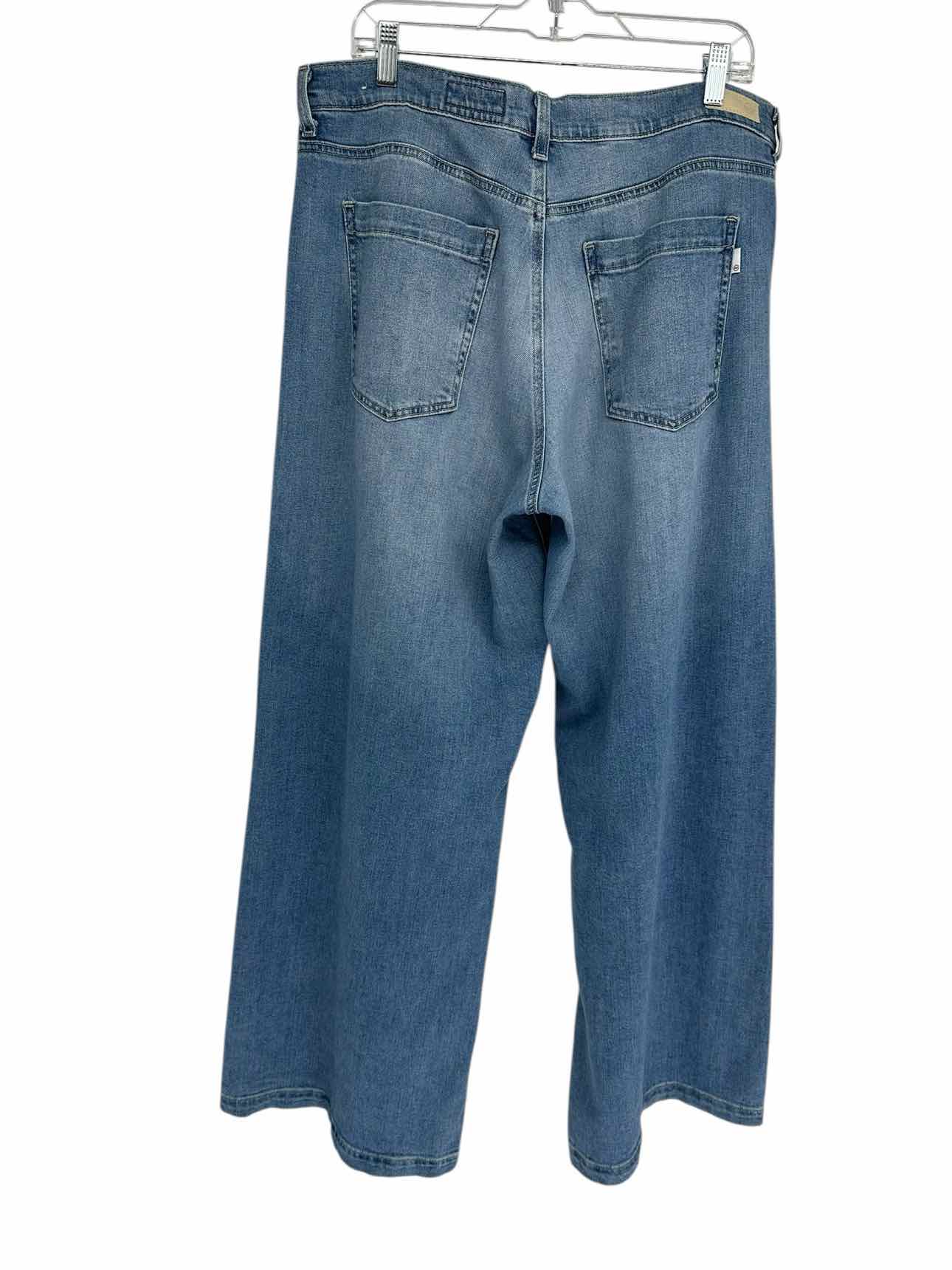 Adriano Goldschmied Stella Low Slung Palazzo Jeans Size 16